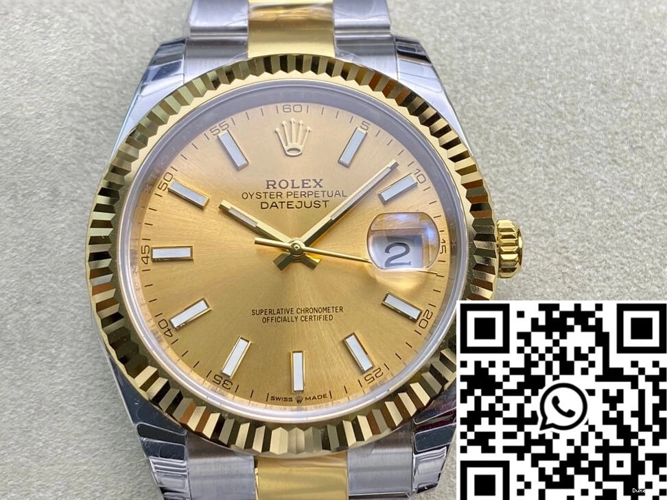 778 Casual Yellow Rolex Datejust EW Gold M126333-0009 Factory 0819